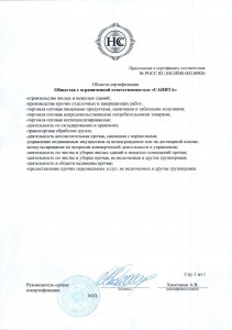 Изображение перечня услуг